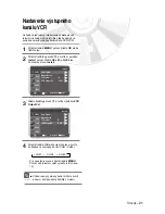 Preview for 194 page of Samsung DVD-V5600 User Manual