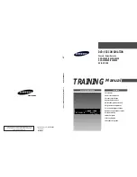 Preview for 1 page of Samsung DVD-V642K Training Manual