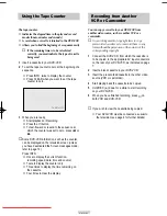 Preview for 17 page of Samsung DVD-V645K Instruction Manual