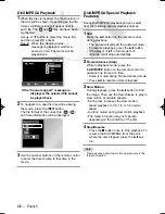 Preview for 38 page of Samsung DVD-V6600K User Manual