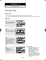 Preview for 25 page of Samsung DVD V6700 - DVD/VCR Instruction Manual