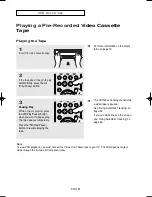 Preview for 61 page of Samsung DVD V6700 - DVD/VCR Instruction Manual