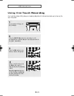 Preview for 74 page of Samsung DVD V6700 - DVD/VCR Instruction Manual