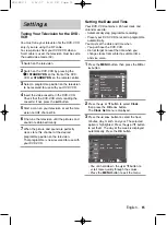 Preview for 15 page of Samsung DVD V6700 - DVD/VCR User Manual