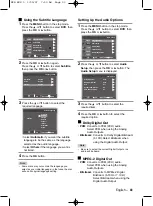 Preview for 33 page of Samsung DVD V6700 - DVD/VCR User Manual