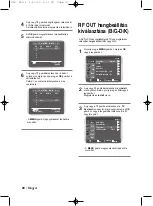 Preview for 75 page of Samsung DVD V6700 - DVD/VCR User Manual