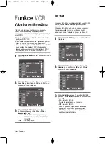 Preview for 137 page of Samsung DVD V6700 - DVD/VCR User Manual