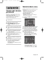 Preview for 191 page of Samsung DVD V6700 - DVD/VCR User Manual