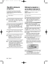 Preview for 202 page of Samsung DVD V6700 - DVD/VCR User Manual