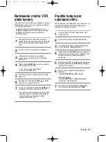 Preview for 203 page of Samsung DVD V6700 - DVD/VCR User Manual