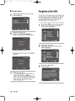 Preview for 216 page of Samsung DVD V6700 - DVD/VCR User Manual