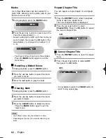 Preview for 40 page of Samsung DVD-V6800 User Manual