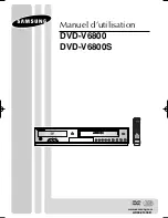 Preview for 52 page of Samsung DVD-V6800 User Manual