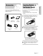 Предварительный просмотр 7 страницы Samsung DVD-V7500K User Manual