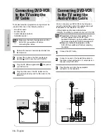 Предварительный просмотр 10 страницы Samsung DVD-V7500K User Manual