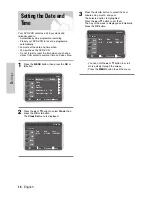 Предварительный просмотр 16 страницы Samsung DVD-V7500K User Manual