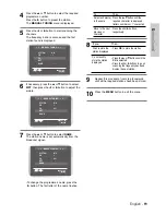 Предварительный просмотр 19 страницы Samsung DVD-V7500K User Manual