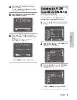 Предварительный просмотр 21 страницы Samsung DVD-V7500K User Manual