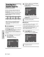 Предварительный просмотр 38 страницы Samsung DVD-V7500K User Manual