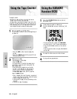 Предварительный просмотр 40 страницы Samsung DVD-V7500K User Manual