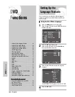 Предварительный просмотр 42 страницы Samsung DVD-V7500K User Manual