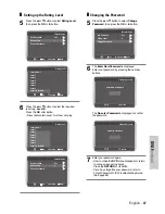 Предварительный просмотр 47 страницы Samsung DVD-V7500K User Manual