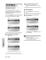 Предварительный просмотр 56 страницы Samsung DVD-V7500K User Manual