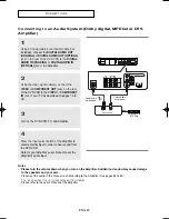 Preview for 20 page of Samsung DVD V9800 - Tunerless 1080p Upconverting VHS Combo DVD Player Instruction Manual