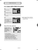 Preview for 43 page of Samsung DVD V9800 - Tunerless 1080p Upconverting VHS Combo DVD Player Instruction Manual