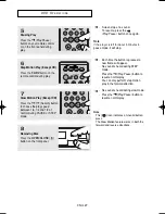 Предварительный просмотр 27 страницы Samsung DVD V9800 - Tunerless 1080p Upconverting VHS Combo DVD... Instruction Manual