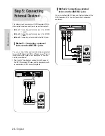 Preview for 20 page of Samsung DVD-VR300 Instruction Manual