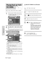 Preview for 56 page of Samsung DVD-VR300 Instruction Manual