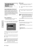 Preview for 64 page of Samsung DVD-VR300 Instruction Manual