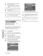 Preview for 74 page of Samsung DVD-VR300 Instruction Manual