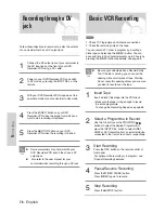 Preview for 76 page of Samsung DVD-VR300 Instruction Manual