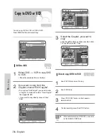 Preview for 78 page of Samsung DVD-VR300 Instruction Manual