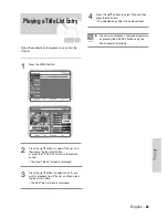 Preview for 83 page of Samsung DVD-VR300 Instruction Manual