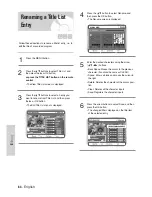 Preview for 84 page of Samsung DVD-VR300 Instruction Manual