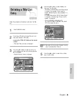 Preview for 85 page of Samsung DVD-VR300 Instruction Manual