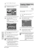 Preview for 88 page of Samsung DVD-VR300E Instruction Manual