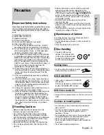 Preview for 3 page of Samsung DVD-VR320 Instruction Manual