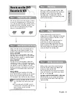 Preview for 9 page of Samsung DVD-VR320 Instruction Manual