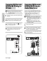 Preview for 16 page of Samsung DVD-VR320 Instruction Manual