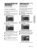 Preview for 27 page of Samsung DVD-VR320 Instruction Manual