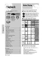 Preview for 38 page of Samsung DVD-VR320 Instruction Manual