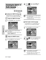 Preview for 44 page of Samsung DVD-VR320 Instruction Manual