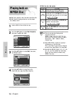 Preview for 52 page of Samsung DVD-VR320 Instruction Manual