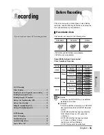 Preview for 55 page of Samsung DVD-VR320 Instruction Manual