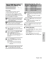 Preview for 63 page of Samsung DVD-VR320 Instruction Manual