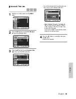 Preview for 85 page of Samsung DVD-VR320 Instruction Manual